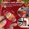 Christmas Fidget Toys, Aluminum Magnetic Fidget Slider for Anxiety Stress Reliever, Stocking Stuffers Christmas Party Favors Good Gift for Adults, Men, Kids, Boyfriend view 4