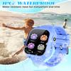 Waterproof Smart Watch for Kids 3-12 Years Old Boys Toys with 26 Games, Video Camera, Pedometer, Music Player, Alarm Clock, Flashlight, HD Touchscreen Toddler Watches Girls Birthdays Gifts (Blue) view 3