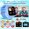 Waterproof Smart Watch for Kids 3-12 Years Old Boys Toys with 26 Games, Video Camera, Pedometer, Music Player, Alarm Clock, Flashlight, HD Touchscreen Toddler Watches Girls Birthdays Gifts (Blue) view 4