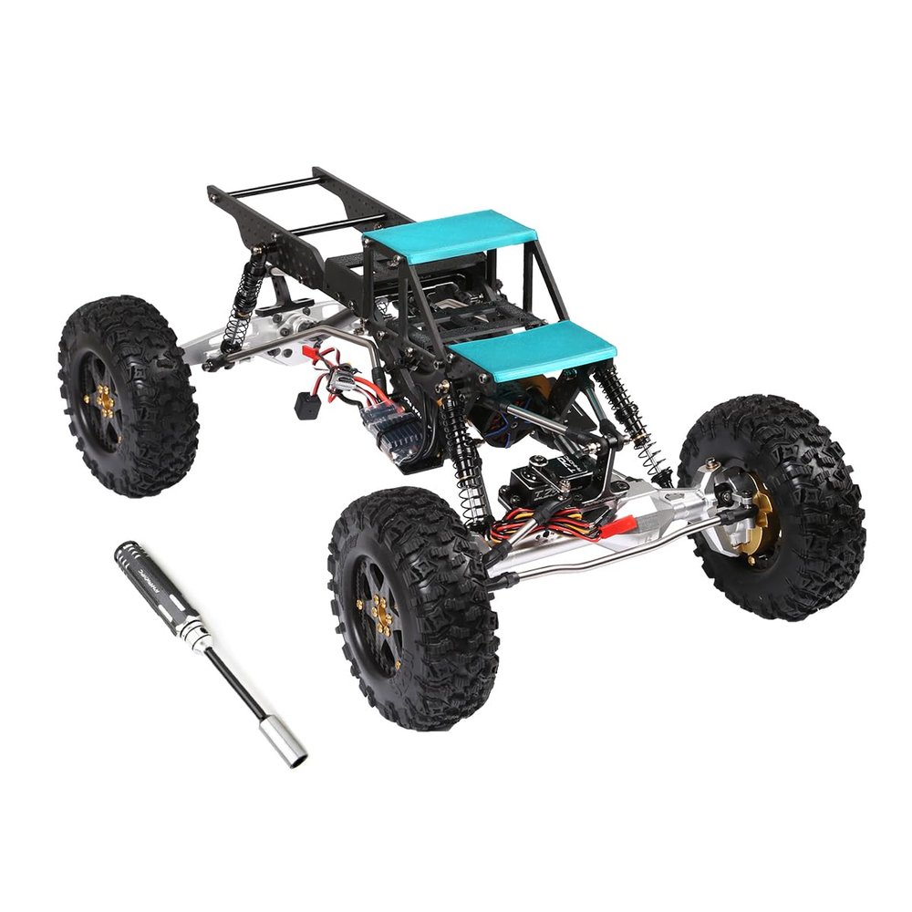 RHINOESC RhinoRC YUE LCG Sporty Crawler Car with T70 Servo 40A S12 Outrunner Motor Combo for Competition Crawler RTR 1/10 Off-Road Car