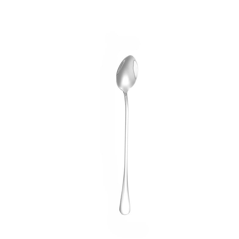 High Grade 18/10 Stainless Steel Cutlery Set, Mirror Polished, Dishwasher Safe Mirror Finish 24-Piece Stainless Steel Rounded Flatware Set for 6 (Ice,Spoonful)