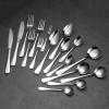 High Grade 18/10 Stainless Steel Cutlery Set, Mirror Polished, Dishwasher Safe Mirror Finish 24-Piece Stainless Steel Rounded Flatware Set for 6 (Ice,Spoonful) view 2