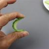 Uitndvyte 10PCS Fake Cucumber Slices Simulation Food Model Green Cucumber Slices Photo Tool Simulation Food Model view 3