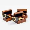 Beautiful Handcrafted Handheld Brass Telescope with Rosewood Box view 4