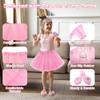 Princess Dress Up Toys, Jewelry Boutique Kit, 3 Color Skirts, Shoes, Crowns, Girls Toys for 3 4 5 6 Year Old view 3