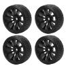 4PCS 1/10 Drift Car Tires Hard Tyre, Smooth Effect Rubber RC Wheels and Tires for TT02 On Road Drifting Car view 1