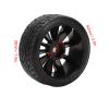 4PCS 1/10 Drift Car Tires Hard Tyre, Smooth Effect Rubber RC Wheels and Tires for TT02 On Road Drifting Car view 2