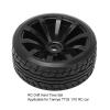 4PCS 1/10 Drift Car Tires Hard Tyre, Smooth Effect Rubber RC Wheels and Tires for TT02 On Road Drifting Car view 4