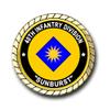 Military Productions US Army 40th Infantry Division Sunburst Challenge Coin view 3