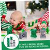COLLBATH 8pcs Train Bridge Pier Track Supports Sturdy Plastic Boys and Girls Toy Accessories Easy to Play and Install view 3