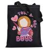 WZMPA Funny Killer Doll Canvas Tote Bag Murderous Toy Fans Gift Toys Before Boys Shoulder Bag Evil Doll Merch (Toys Before -T BL) view 1