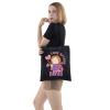 WZMPA Funny Killer Doll Canvas Tote Bag Murderous Toy Fans Gift Toys Before Boys Shoulder Bag Evil Doll Merch (Toys Before -T BL) view 4