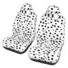 WZYCWBCar Seat Protectors, Car Seat Covers (2 Pack), Protect Sedan, SUV, Truck, Van, Bus, Ferry Seats Cleaning Black and White Polka Dot Pattern view 1
