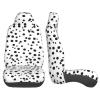 WZYCWBCar Seat Protectors, Car Seat Covers (2 Pack), Protect Sedan, SUV, Truck, Van, Bus, Ferry Seats Cleaning Black and White Polka Dot Pattern view 2