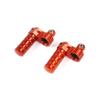 FLMLF Alloy CNC Rear Shock Cap Kit Red for 1/5 HPI ROVAN KM Baja 5B 5T 5SC RC CAR Parts view 1
