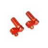 FLMLF Alloy CNC Rear Shock Cap Kit Red for 1/5 HPI ROVAN KM Baja 5B 5T 5SC RC CAR Parts view 3