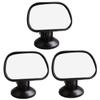 Hemoton 3pcs Car Mirror Suction Cup Rearview Safety Mirror for Easy Observation Backseat Shatterproof Design Enhanced Stability view 1