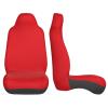WZYCWBCar Seat Protectors, Car Seat Covers (2 Pack), Protect Sedan, SUV, Truck, Van, Bus, Ferry Seats Cleaning Solid Color red Pattern view 3