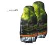 WZYCWBCar Seat Protectors, Car Seat Covers (2 Pack), Protect Sedan, SUV, Truck, Van, Bus, Ferry Seats Cleaning Waterfall View Pattern view 4