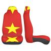 WZYCWBCar Seat Protectors, Car Seat Covers (2 Pack), Protect Sedan, SUV, Truck, Van, Bus, Ferry Seats Cleaning Vietnamese Flag Pattern view 3