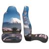 WZYCWBCar Seat Protectors, Car Seat Covers (2 Pack), Protect Sedan, SUV, Truck, Van, Bus, Ferry Seats Cleaning Mt. Fuji in Early Spring Pattern view 3