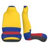 WZYCWBCar Seat Protectors, Car Seat Covers (2 Pack), Protect Sedan, SUV, Truck, Van, Bus, Ferry Seats Cleaning Flag of Colombia Pattern view 3