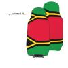 WZYCWBCar Seat Protectors, Car Seat Covers (2 Pack), Protect Sedan, SUV, Truck, Van, Bus, Ferry Seats Cleaning Flag of Vanuatu Pattern view 4