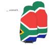 WZYCWBCar Seat Protectors, Car Seat Covers (2 Pack), Protect Sedan, SUV, Truck, Van, Bus, Ferry Seats Cleaning South Africa Flag Pattern view 3