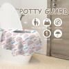 ZHOMA 20 Pack Toilet Seat Covers Disposable for Bathroom, Extra Large XL Size Waterproof Covers for Toddler Potty Training, Individually Wrapped Portable for Adults Kids Travel Trip Airplane -Rainbow view 4
