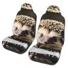 WZYCWBCar Seat Protectors, Car Seat Covers (2 Pack), Protect Sedan, SUV, Truck, Van, Bus, Ferry Seats Cleaning Cute Hedgehog Pattern view 1