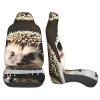 WZYCWBCar Seat Protectors, Car Seat Covers (2 Pack), Protect Sedan, SUV, Truck, Van, Bus, Ferry Seats Cleaning Cute Hedgehog Pattern view 3