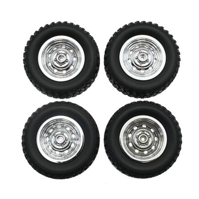 PTILSERY 4pieces Crawler Tires Upgrade Crawler Wheel for MN78/ MN82 Remote Car Modified Remote Control Car Upgrade Accessories