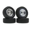 PTILSERY 4pieces Crawler Tires Upgrade Crawler Wheel for MN78/ MN82 Remote Car Modified Remote Control Car Upgrade Accessories view 3