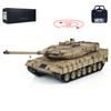 wheelfun Tongde 1/16 German Leopard2A7 RC Tank Metal Tracks Remote Control Battle Tanks Light Sound Infrared Battle System Smoke Unit Tank Model(Basic-Desert Yellow-Edition) view 2