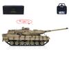 wheelfun Tongde 1/16 German Leopard2A7 RC Tank Metal Tracks Remote Control Battle Tanks Light Sound Infrared Battle System Smoke Unit Tank Model(Basic-Desert Yellow-Edition) view 3