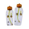StiNGZjdM 1 Pc RC Fuel Tank Transparent Plastic 500ML 730ML CNC Processing Champaign Gold Cap for RC Airplane Model Gas/MeOH Tank(500ML) view 3