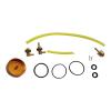 StiNGZjdM 1 Pc RC Fuel Tank Transparent Plastic 500ML 730ML CNC Processing Champaign Gold Cap for RC Airplane Model Gas/MeOH Tank(500ML) view 4