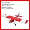F077 58inches Fixed Wing Balsa Wood Gasoline RC Model Airplane-ARF Version (Red) view 4