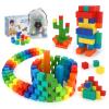 BananMelonBM 100 PCS Magnetic Building Blocks, for Toddlers Age 3-5, for Kids Ages 4-8,Magnetic Cubes, Preschool Educational Sensory Magnet Toys for Boys and Girls view 1
