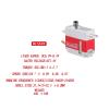 BLS505X Metal Digital Brushless High Voltage Servo 450/500 Narrow Frequency Tail Lock Servo 5.5kg(BLS505X) view 4