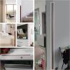 Corner Wall Protector Edge Protector Grey Plastic PVC Corner 89 Degree 1.2M view 3