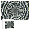 1000 PCS Jigsaw Puzzles Spiral Optical Illusion GIF Puzzles Personalized Puzzle for Adults Wooden Puzzle Custom Puzzles from Photos Picture Puzzle Classic Jigsaw Puzzle for Wedding Birthday Valentine view 1