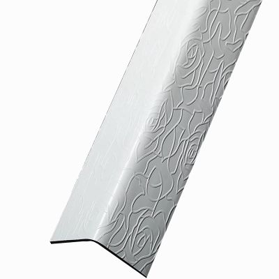 Corner Wall Protector Edge Protector White Corner Shield for Walls with Pre-Tape Adhesive,Waterproof PVC Corner Guard Edge Protectors,Anti-Bumping Strips