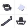 Ldbuejiaja AdjustableMotorcycle WalkieTalkie Mount Bike Handlebars Clip Holder for Two Way Radios Bike Radios Holder view 4