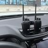 Ldbuejiaja in Car Support for Two Radios Vehicle Mount Mount Stand Walkie-Talkies Car Bracket for Communication Devices view 3