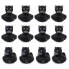 12pcs Rubber Ducks in Bulk, Ducks for Jeeps,Black Cat Jeeps Ducking,Baby Bath Toys for Rubber Duckies,Birthday Gifts Pool Holiday Ducks Party Favors view 1