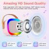 Karaoke Machine for Kids Adults, Mini Karaoke Machine for 4 5 6 7 8 9 10 11 12 Years Old Girls Birthday Christmas Party Gifts, Toddler Toys with 2 Wireless Microphone view 2