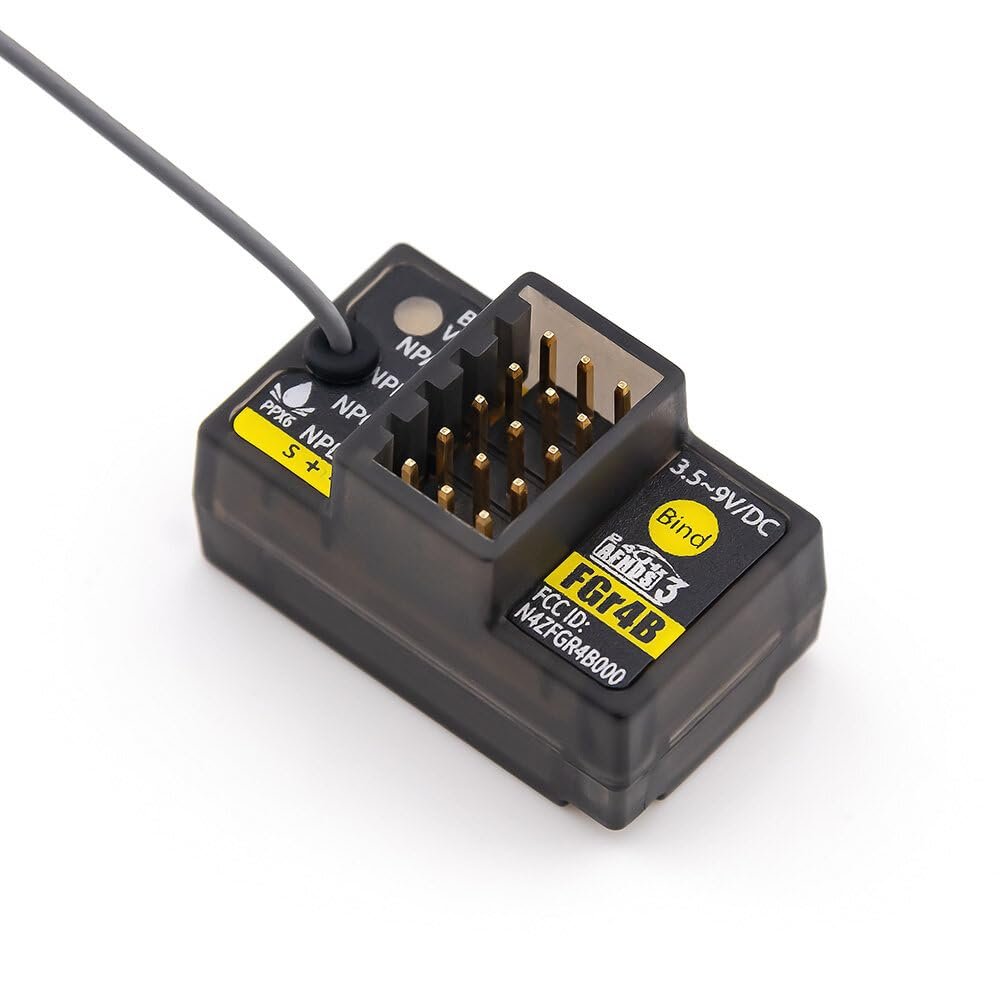 Flysky FGr4B 2.4G 4CH 3 AFHDS 3 Micro Mini Receiver PWM PPM i-Bus S.Bus i-bus2 Output for PL18 NB4 Lite RC Car Boat