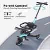 newyoo Toddler Tricycle with Helmet, Toddler Bike, Tricycles for 1-3 Year Olds, Kids Bike Helmet for 1-5 Year Olds, Blue view 4