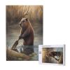 Beaver Working Jigsaw Puzzles1000 Piece Educational Intellectual Wooden Puzzles, Fun Puzzles, Stress Relieving Puzzles 29.5" *19.7 view 1